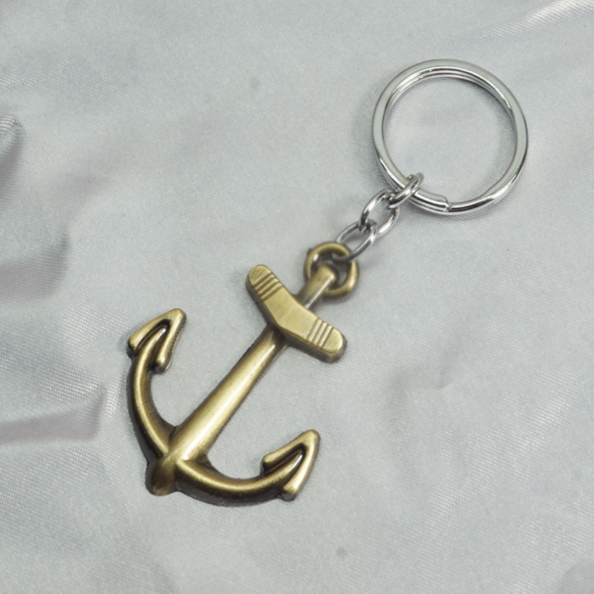 penhouse.in Gold Color Anchor Keychain SKU KP331