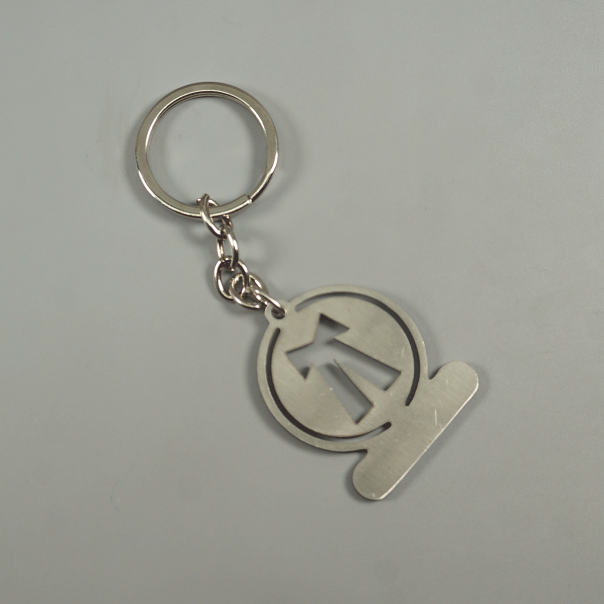 penhouse.in Metal Advocate Symbol Silver Color Key Chain SKU KP373