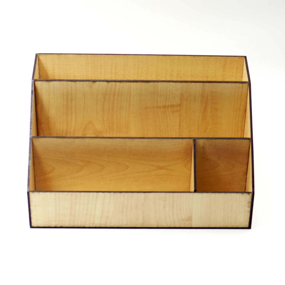 Customizable MDF Wooden Finish Desk Oraganiser SKU MDO001