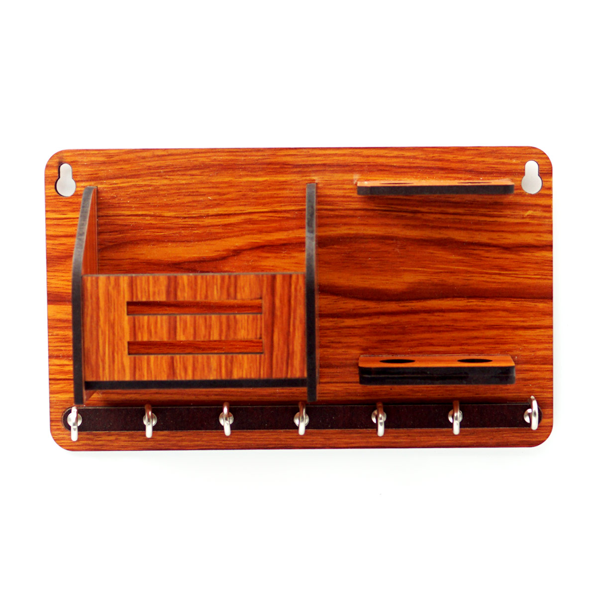 Customizable MDF Wood Color Key Holder SKU MKH004