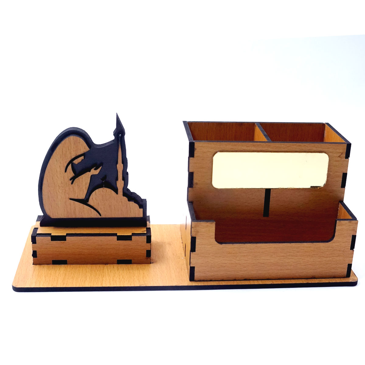 Penhouse.in Custmoized MDF Worship in allah 786 Design card and pen holder SKU MPS096005