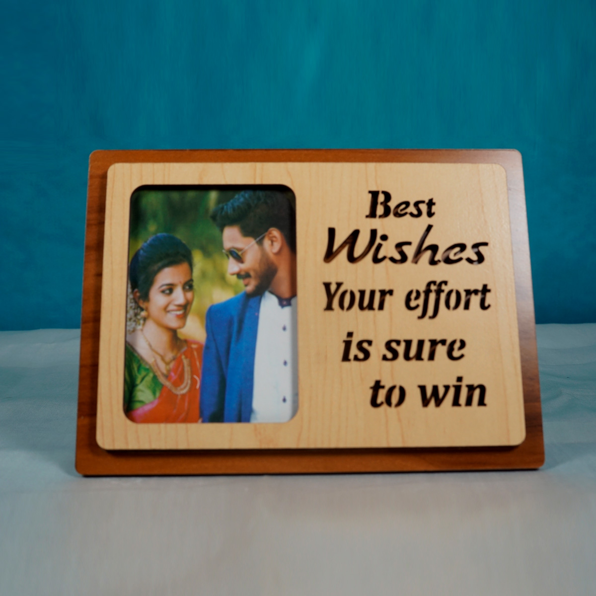 penhouse.in  Best Wishes Wooden Frame  SKU 51635