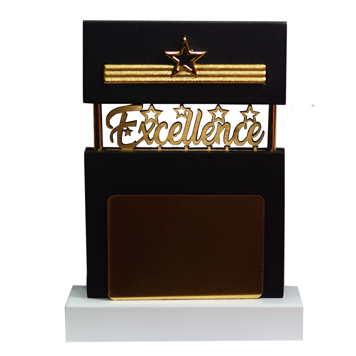 penhouse.in Exellence Design Trophy With Customization SKU TP018