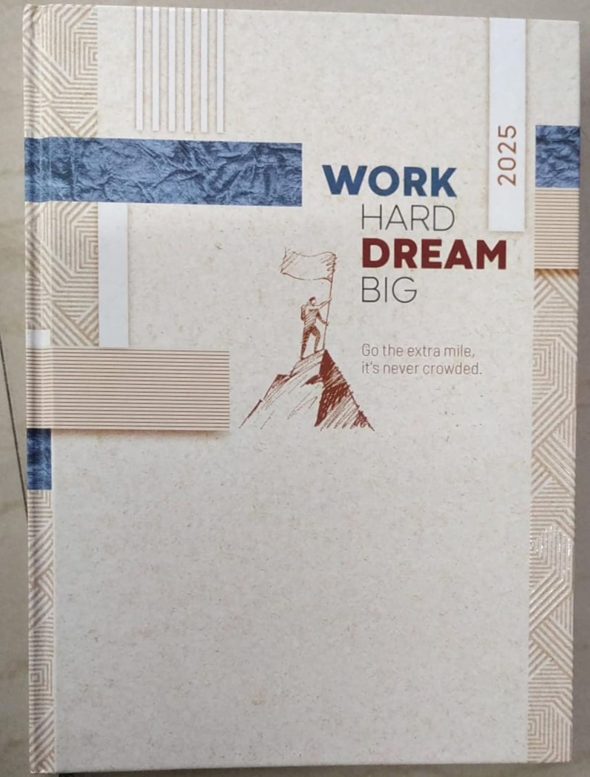 Penhouse.in 2025 Work Hard Dream Big White color SKU 51556