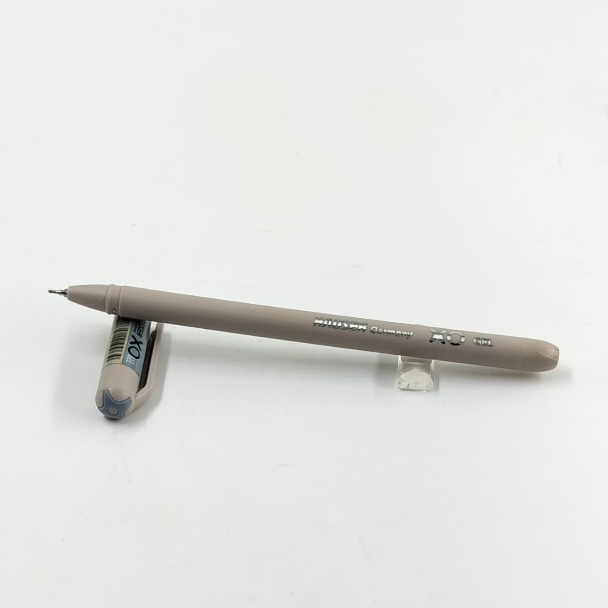 Hauser XO Grey Color Body With Fine Tip Black Color Smooth Writing Gel Pen SKU 27106